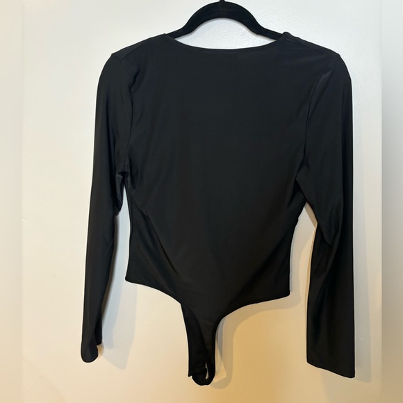 NWT Black Love Tree Blouse Bodysuit - Picture 2 of 4